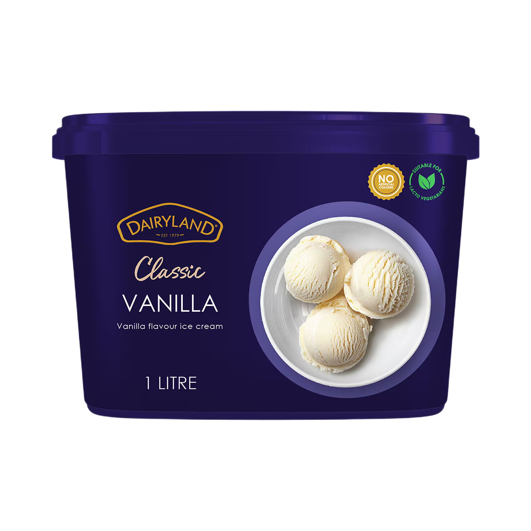 D/LAND ICE CREAM VANILLA 1L