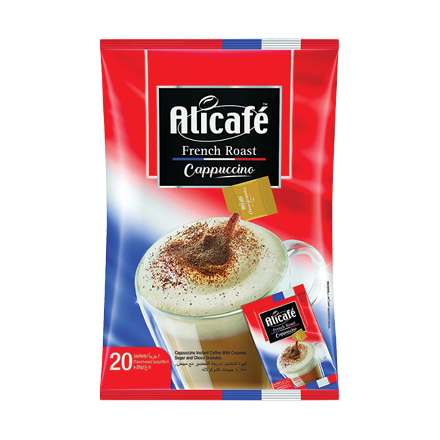 ALICAFE FRENCH ROAST CAPPUCCINO 25G 