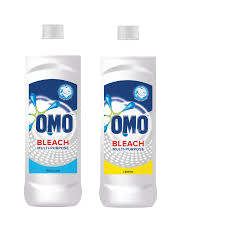 OMO BLEACH 2X700ML REG+LEM