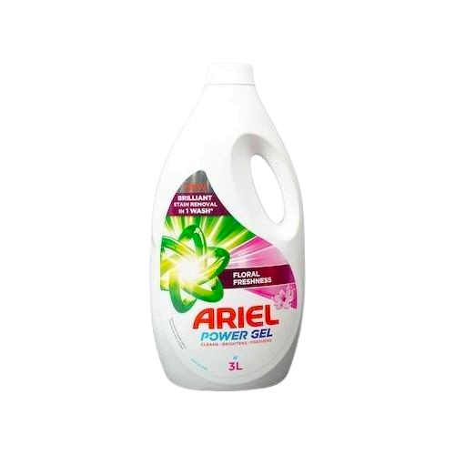 ARIEL POWER GEL FLORAL AUTO WASH 3L