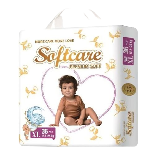 SOFTCARE PREMIUM BABY DIAPER HC (XL) 36S