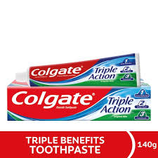 COLGATE TRIPPLE ACTION 100ML/140G