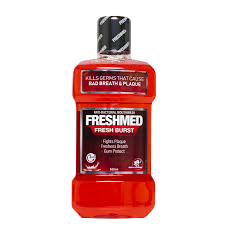 FRESHMED F/BURST M/WASH 250ML  ALCOHOL FREE