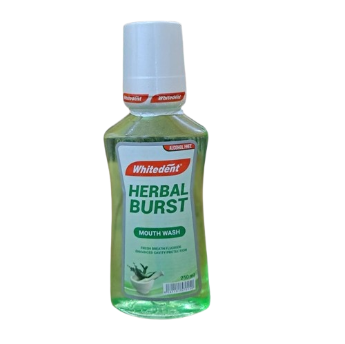 WHITEDENT M/WASH HERBAL 250ML