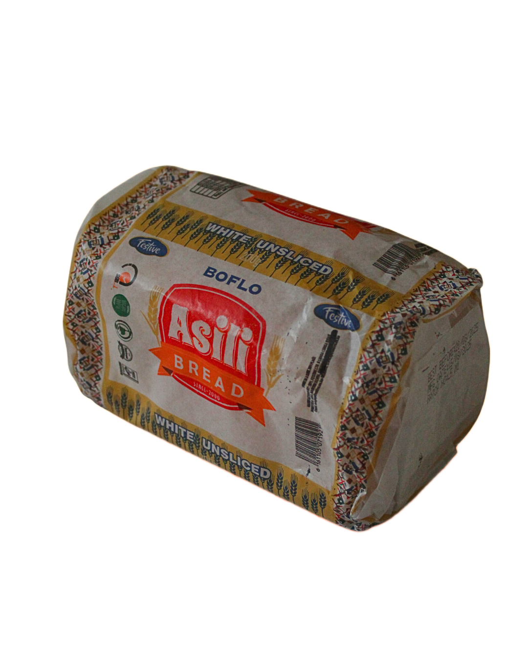 ASILI BLOCK WHITE BREAD 200G 