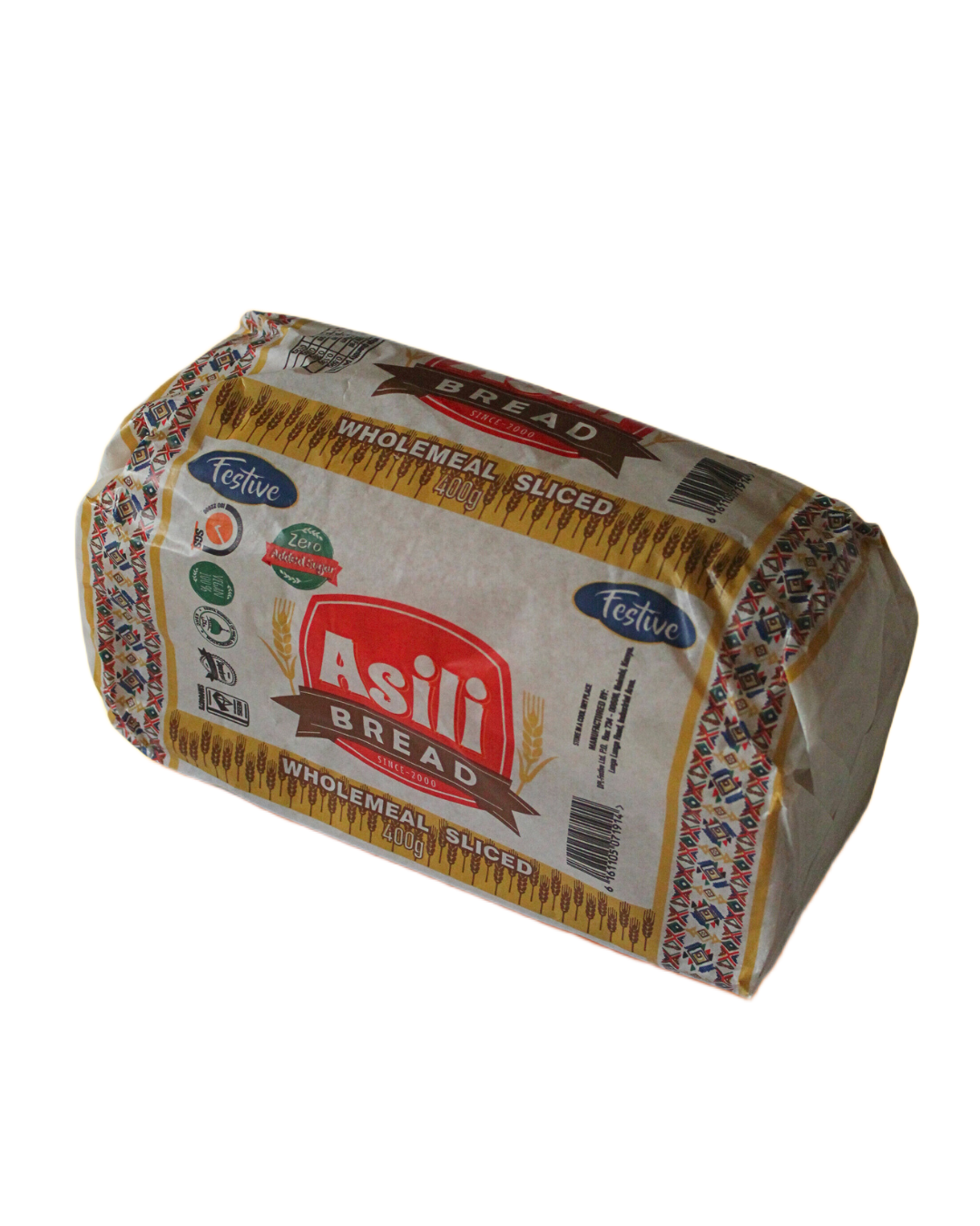 ASILI SLICED BROWN BREAD 400G 