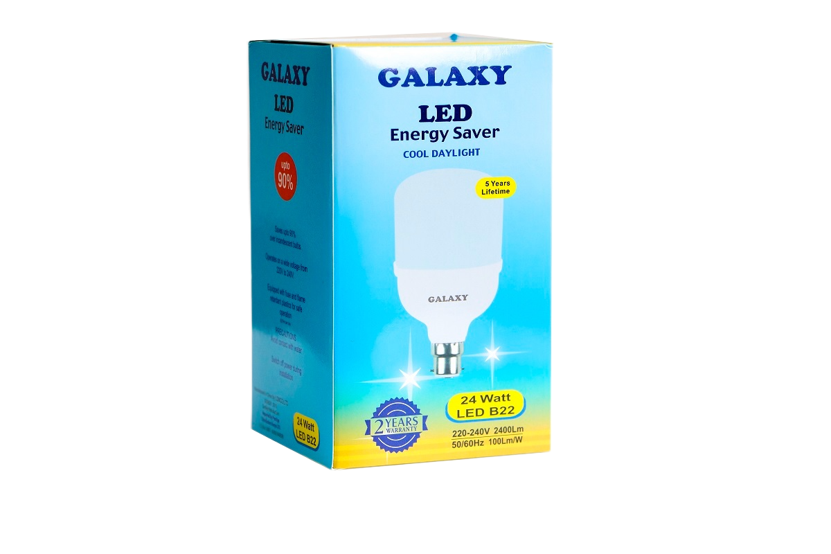 GALAXY LED BULB 24WTS T-BULB B22