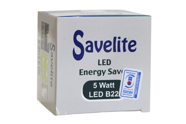 SAVELITE LED BULB 5WTS B22 COOL DAY LIGHT