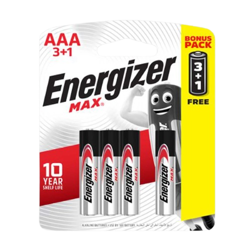 ENERGIZER MAX AAA 3+1