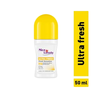 NICE & LOVELY DEO ROLL ULTRA FRESH 50ML ENG