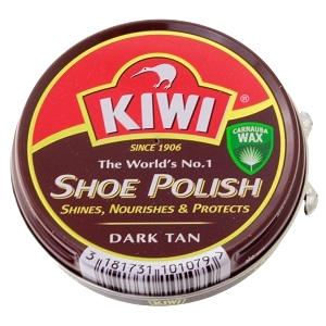 KIWI SHOE POLISH DARK TAN 40ML