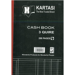 KB CASH BOOK A4 3 QUIRE #213