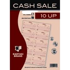 KB CASH SALE BKS 50X2 10 UP #316