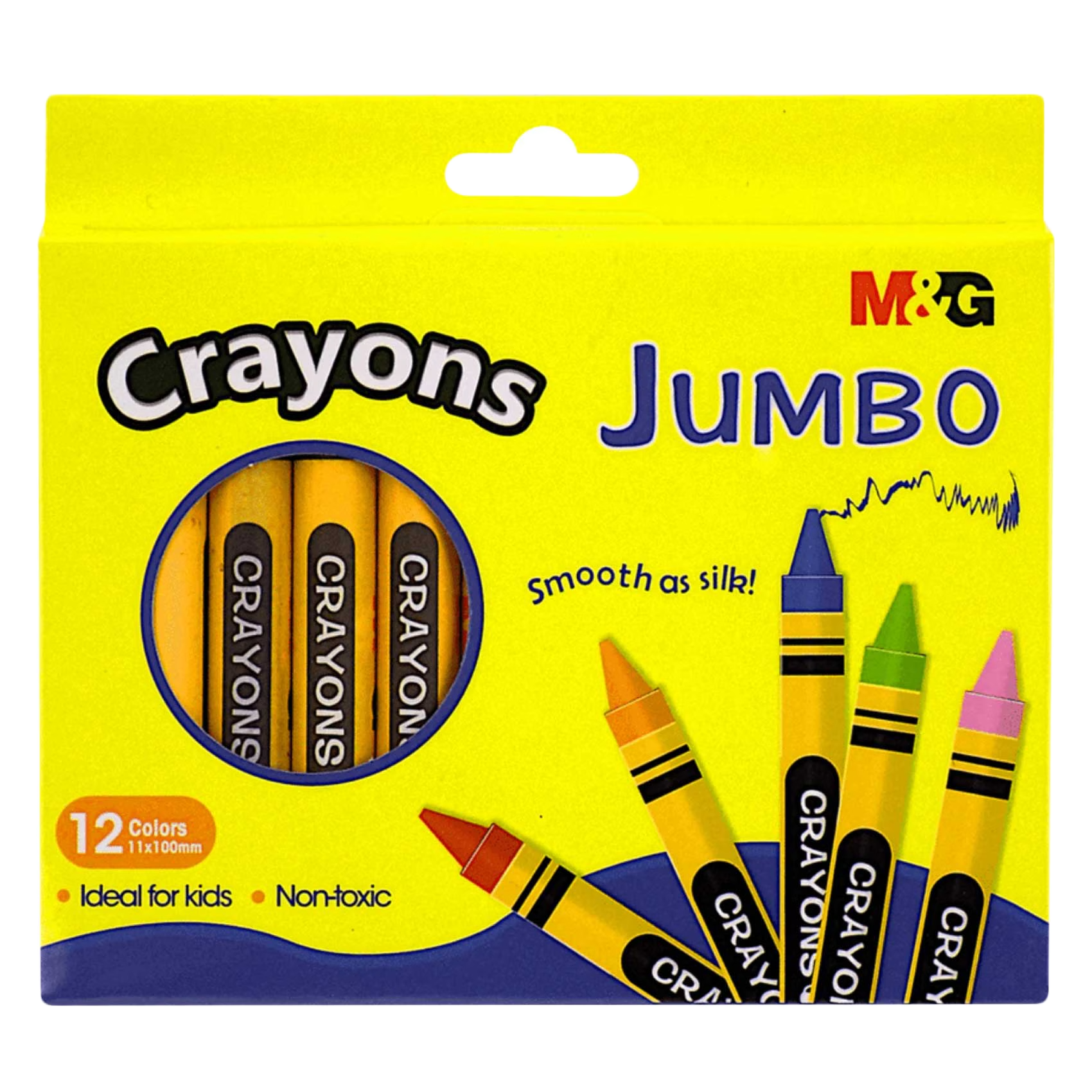 M&G NORMAL CRYONS 12s AGMX4225