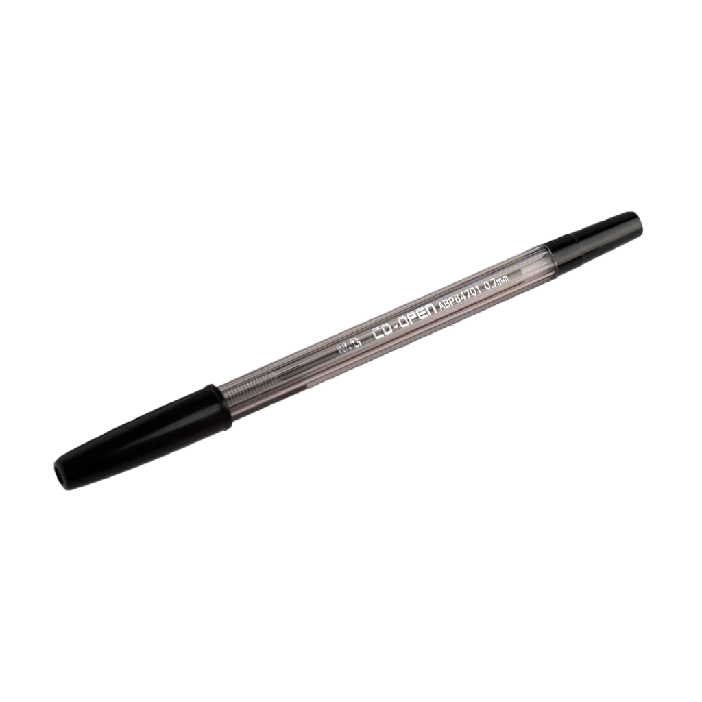 M & G BALL PEN 0.7MM 64774/64701 BLACK