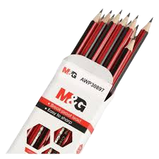 M&G PENCIL HB W/OUT ERASER 30897