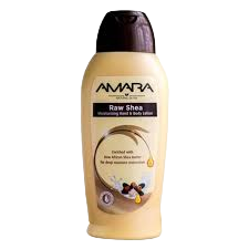 AMARA BODY LOTION RAW SHEA 600ML